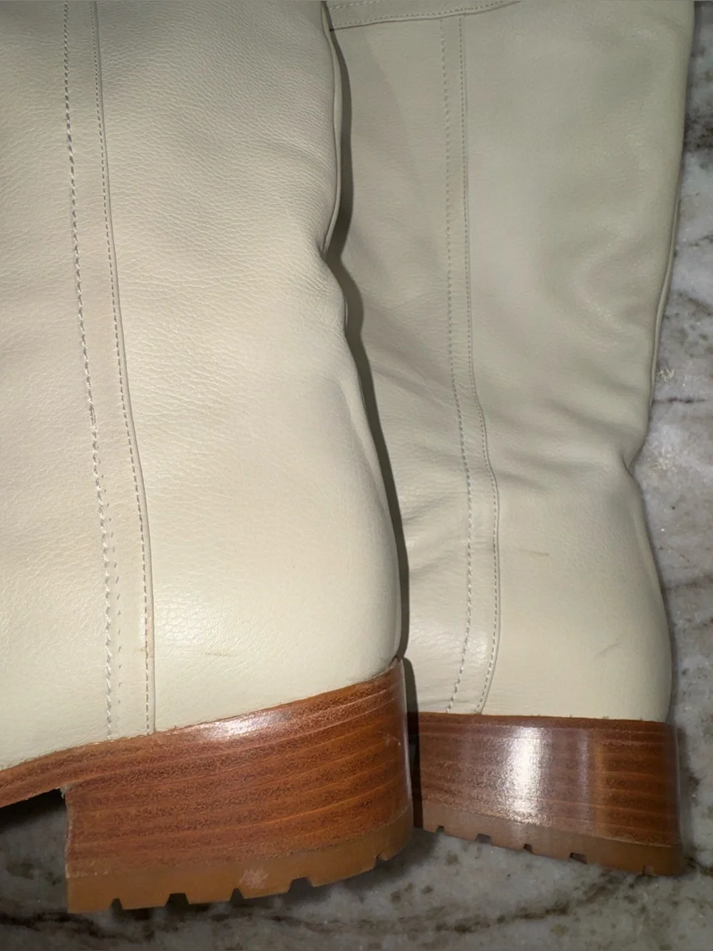 Bruno Magli Leather Over-the-Knee Boots 42